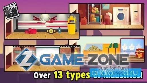 صورة من لعبة One Man Inc Idle Money Clicker [Free Shopping]