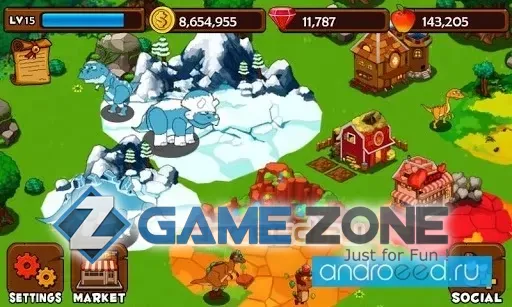 صورة من لعبة Dino Island