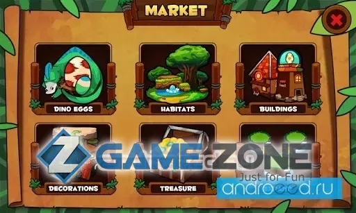 صورة من لعبة Dino Island