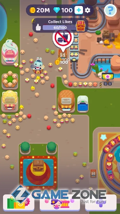 صورة من لعبة Overcrowded Tycoon [Mod Money]