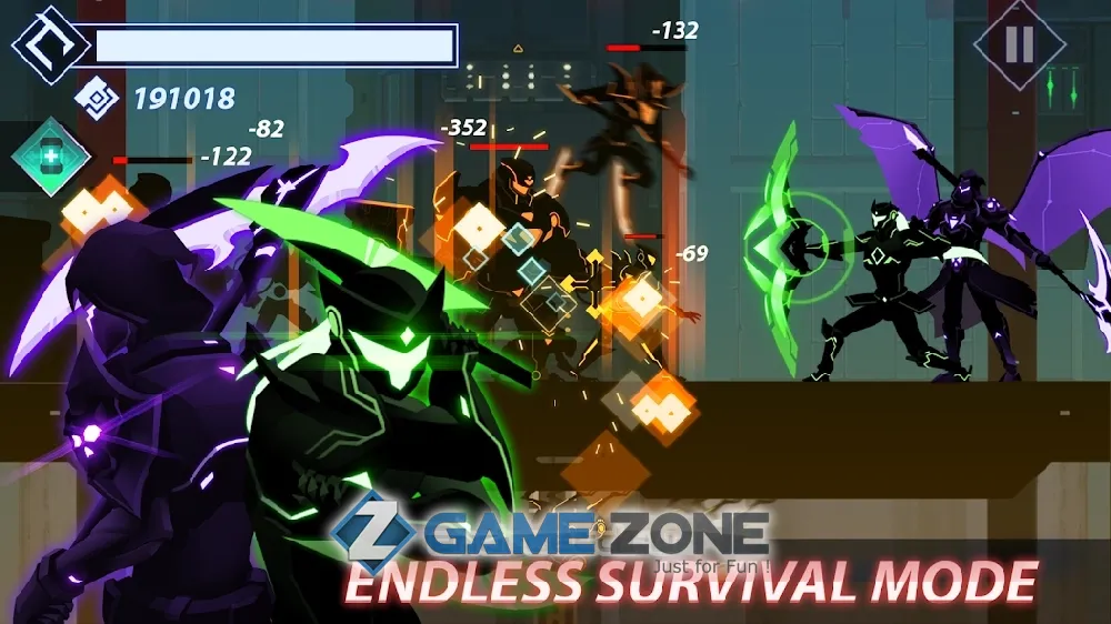 صورة من لعبة Overdrive - Ninja Shadow Revenge [Много денег]