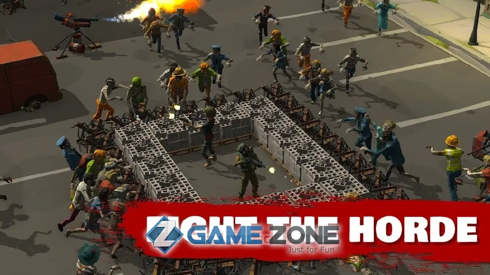 صورة من لعبة Overrun Zombie Horde Survival [Free Shopping]