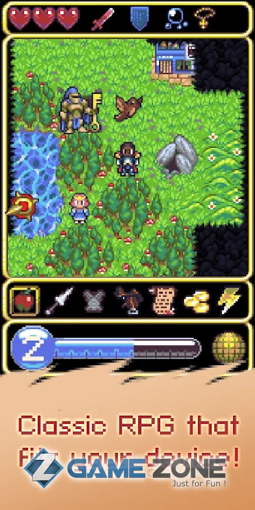 صورة من لعبة Overworld