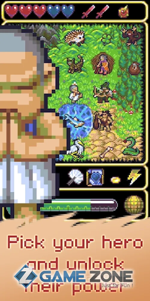صورة من لعبة Overworld