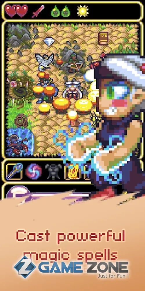 صورة من لعبة Overworld