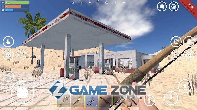 صورة من لعبة Oxide Survival Island