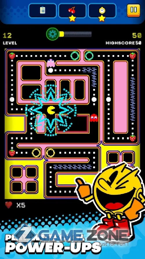 صورة من لعبة PAC-MAN Tournaments [Неограниченные жизни]