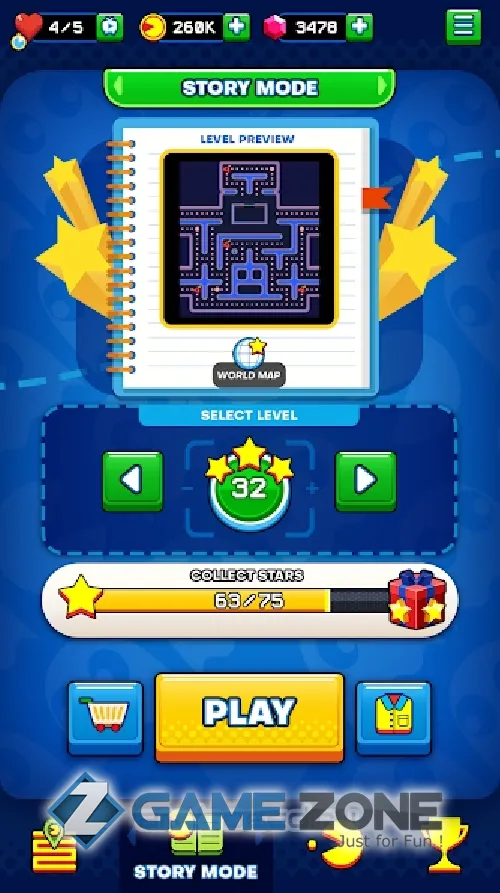 صورة من لعبة PAC-MAN Tournaments [Неограниченные жизни]