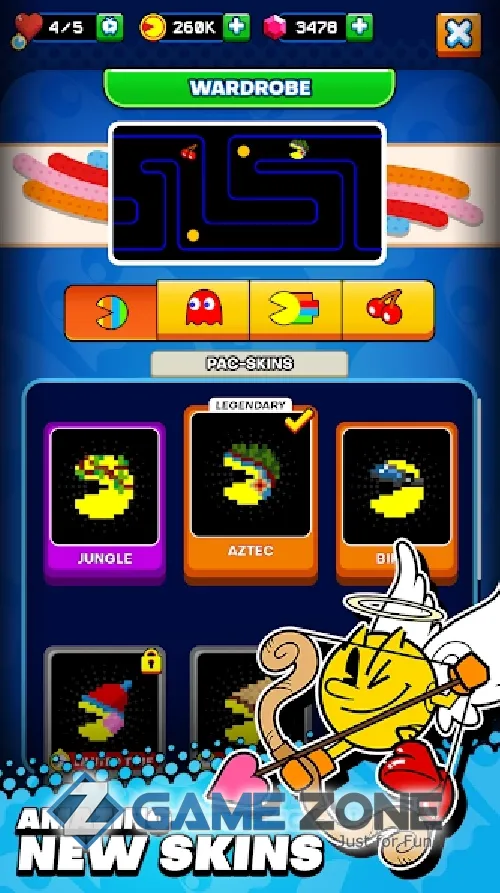 صورة من لعبة PAC-MAN Tournaments [Неограниченные жизни]
