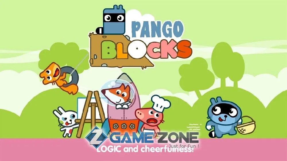صورة من لعبة Pango Blocks