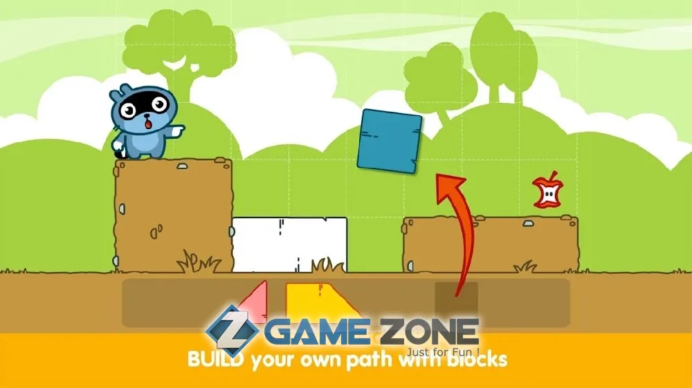 صورة من لعبة Pango Blocks