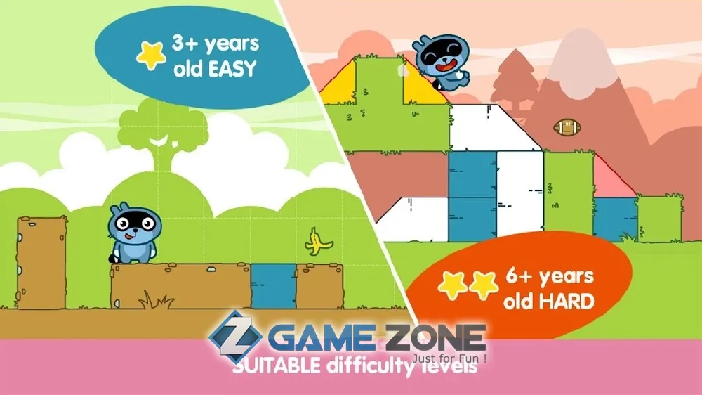 صورة من لعبة Pango Blocks