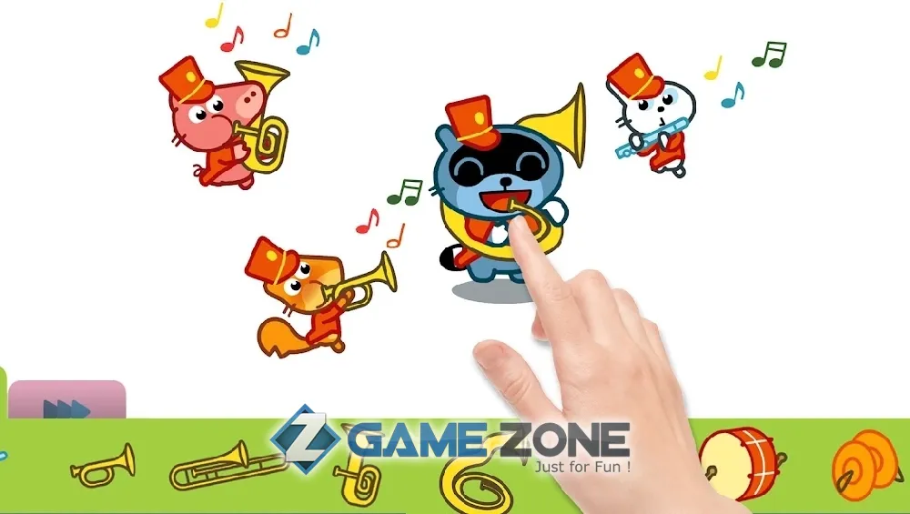 صورة من لعبة Pango Musical March