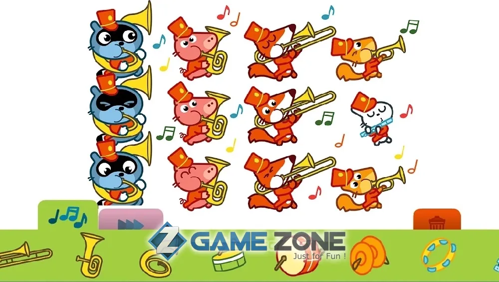 صورة من لعبة Pango Musical March