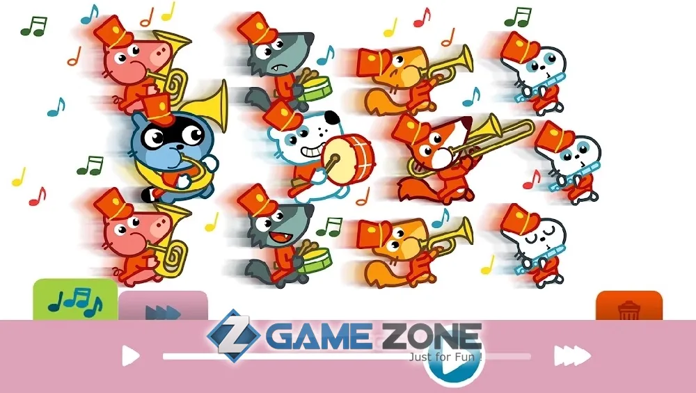 صورة من لعبة Pango Musical March