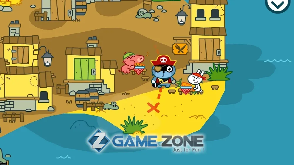 صورة من لعبة Pango Pirate