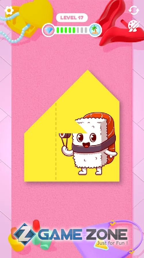 صورة من لعبة Paper Fold [Adfree]