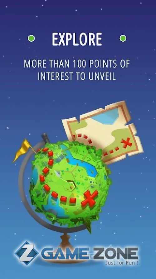 صورة من لعبة Paper Plane Planet