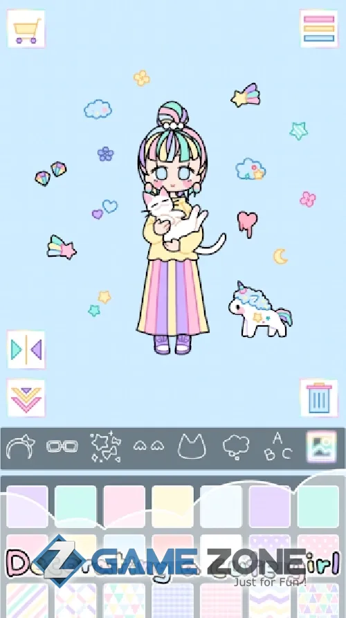 صورة من لعبة Pastel Girl