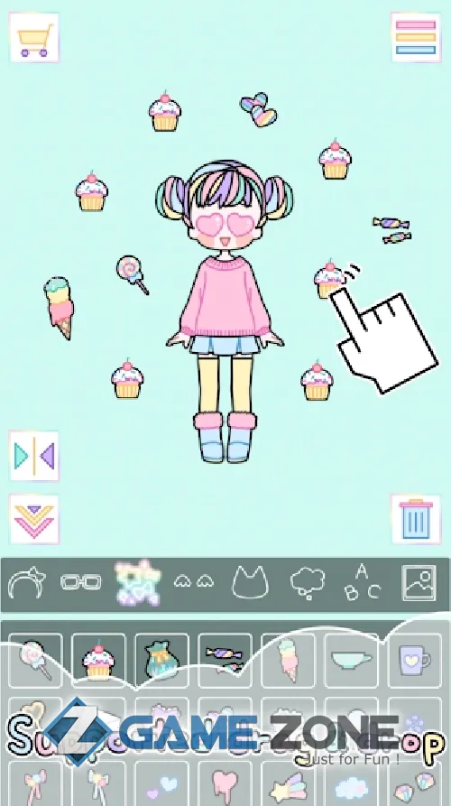 صورة من لعبة Pastel Girl
