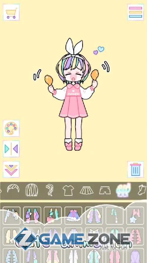 صورة من لعبة Pastel Girl