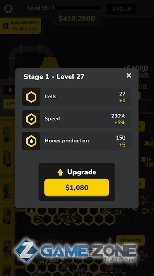 صورة من لعبة Bee Factory [Mod Money]