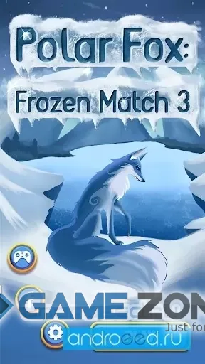 صورة من لعبة Polar Fox: Frozen Match 3