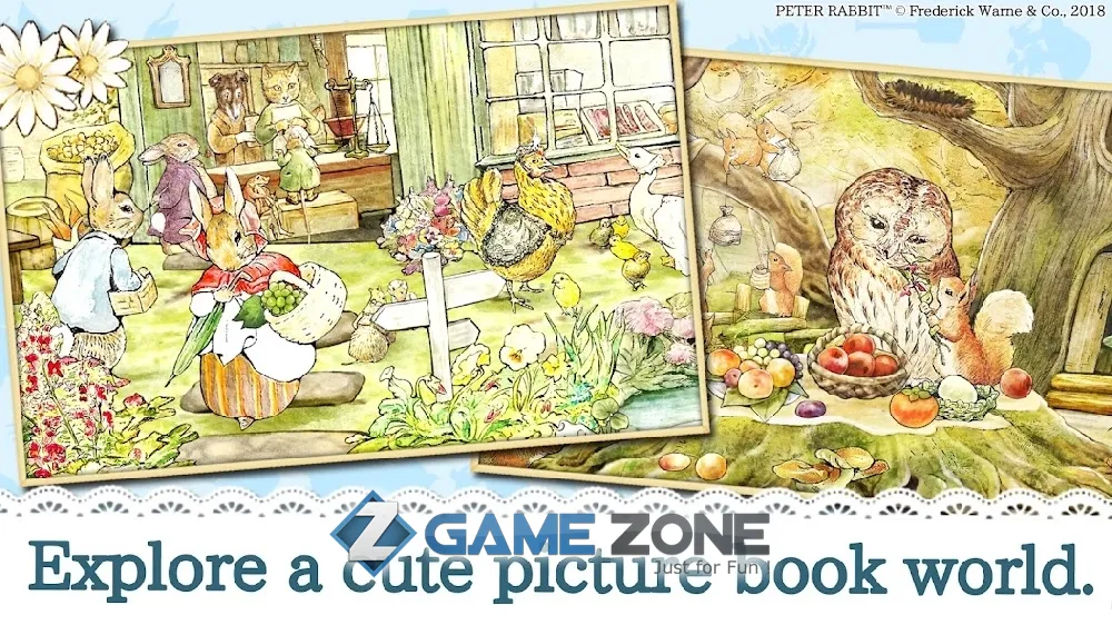 صورة من لعبة Peter Rabbit Hidden World