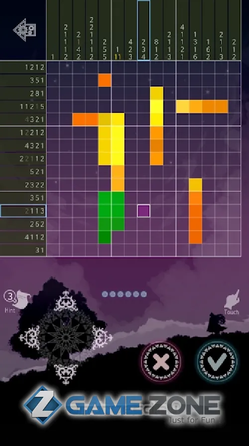 صورة من لعبة Picross Zenia - Nonogram