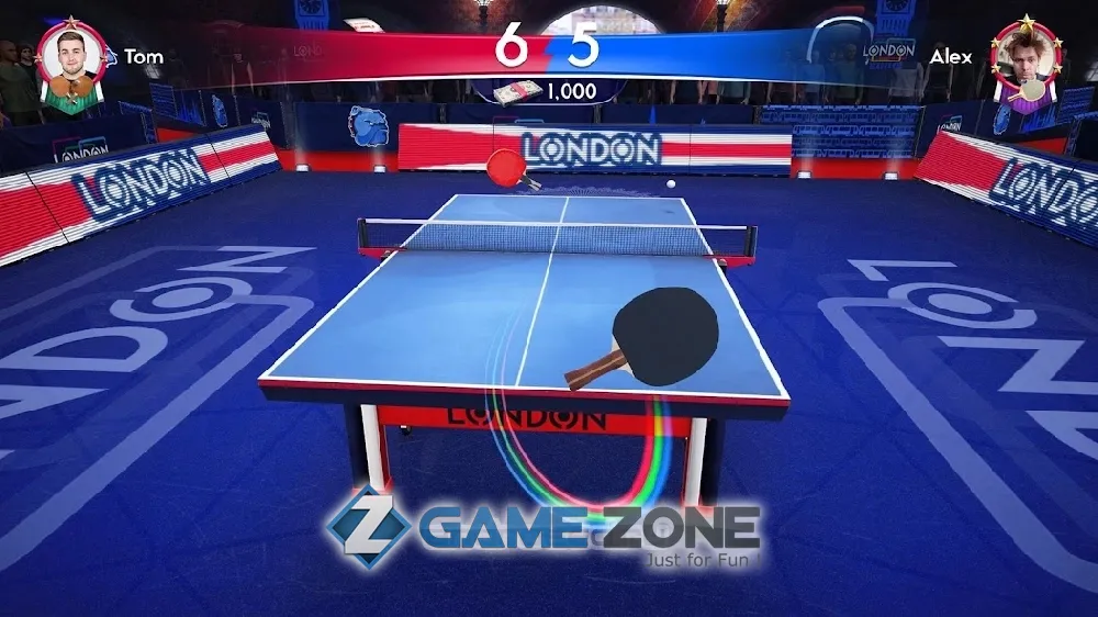 صورة من لعبة Ping Pong Fury