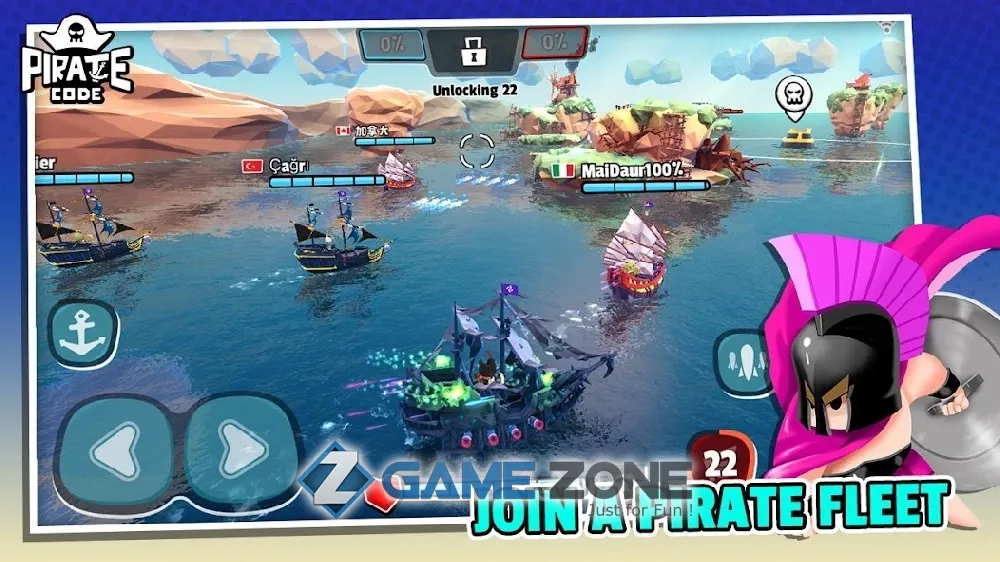 صورة من لعبة Pirate Code - Морские PVP-сражения