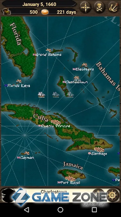 صورة من لعبة Pirates and Traders 2 BETA