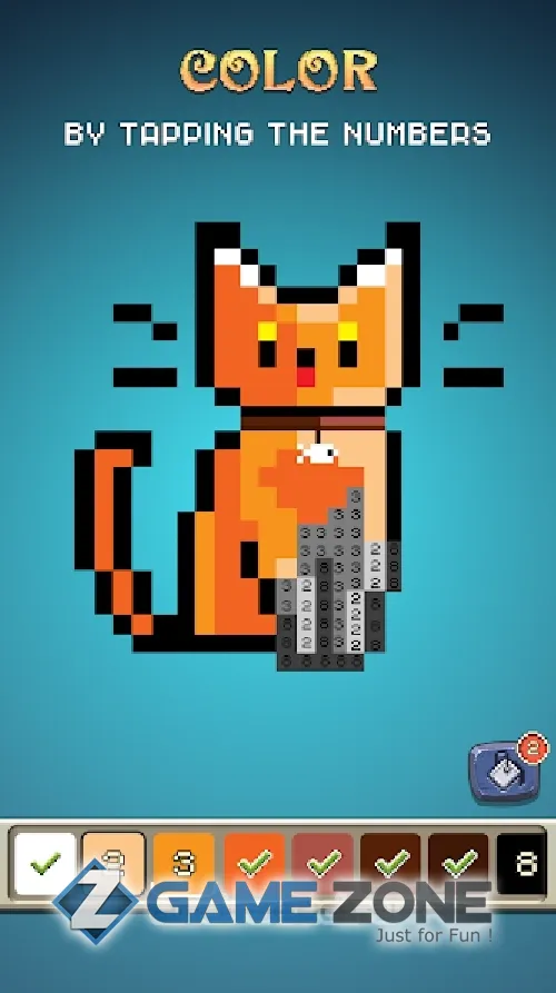 صورة من لعبة Color Island Pixel Art [Free Shopping]