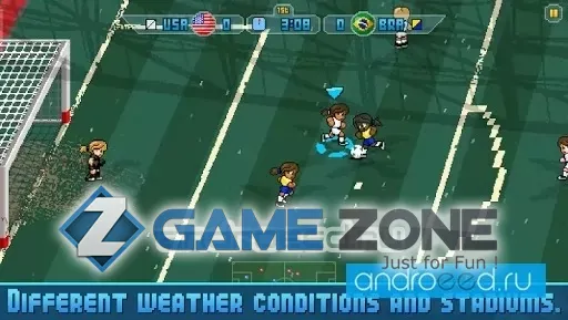 صورة من لعبة Pixel Cup Soccer 16