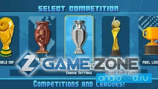 صورة من لعبة Pixel Cup Soccer 16