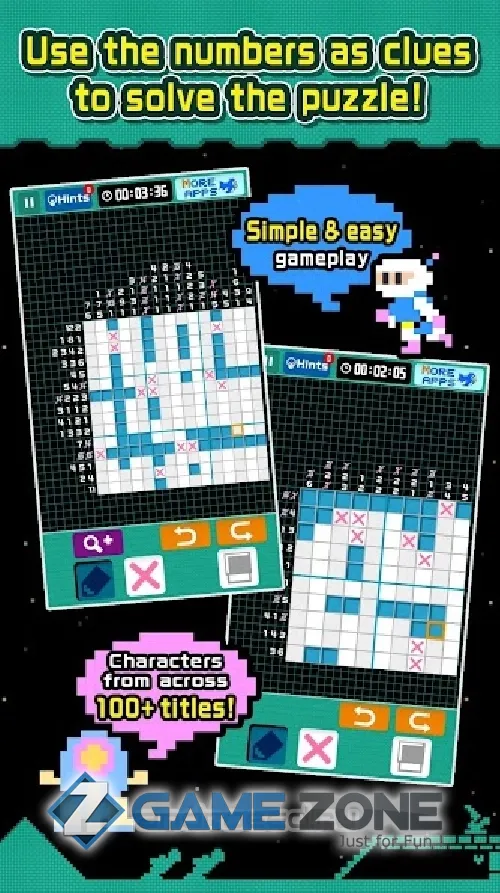 صورة من لعبة PIXEL PUZZLE COLLECTION