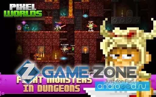 صورة من لعبة Pixel Worlds MMO Sandbox [Adfree]