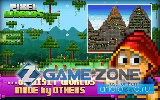 صورة من لعبة Pixel Worlds MMO Sandbox [Adfree]