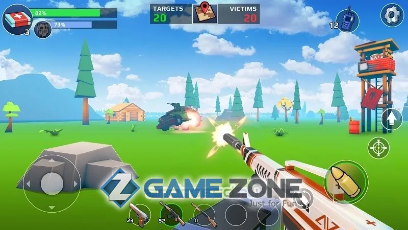 صورة من لعبة PIXELS UNKNOWN BATTLE GROUND [Много денег]