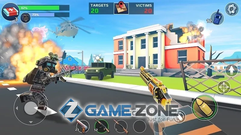 صورة من لعبة PIXELS UNKNOWN BATTLE GROUND [Много денег]