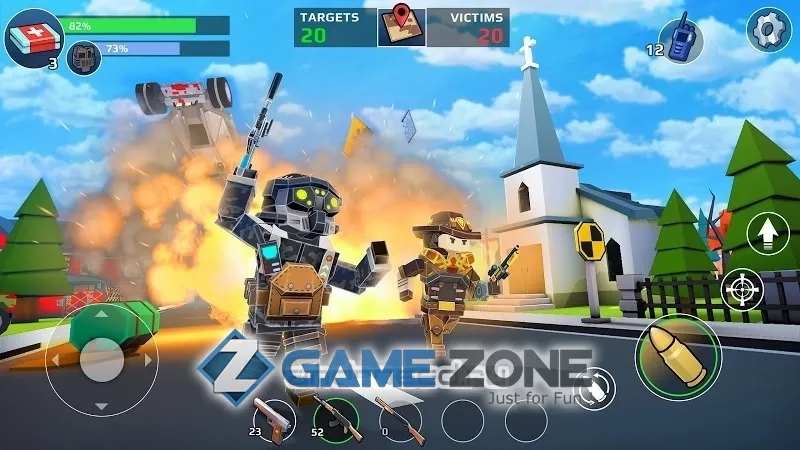 صورة من لعبة PIXELS UNKNOWN BATTLE GROUND [Много денег]