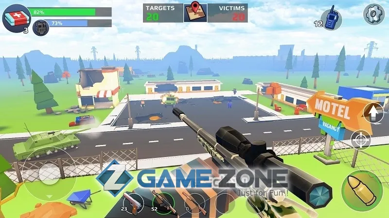 صورة من لعبة PIXELS UNKNOWN BATTLE GROUND [Много денег]