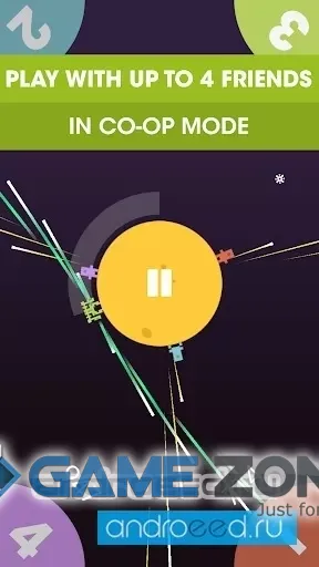 صورة من لعبة Planet Invaders