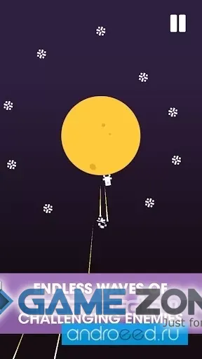 صورة من لعبة Planet Invaders