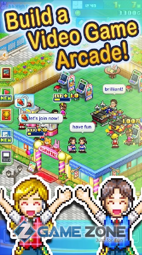 صورة من لعبة Pocket Arcade Story DX