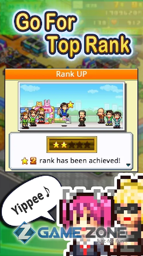صورة من لعبة Pocket Arcade Story DX