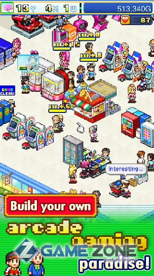 صورة من لعبة Pocket Arcade Story [Много денег]