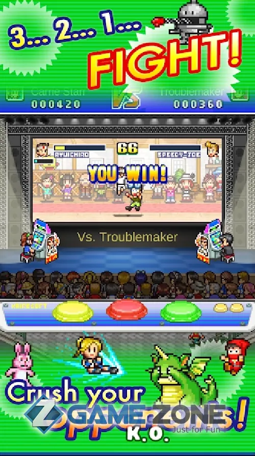 صورة من لعبة Pocket Arcade Story [Много денег]
