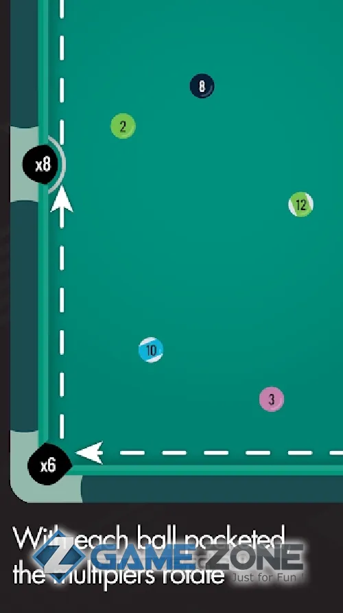 صورة من لعبة Pocket Run Pool