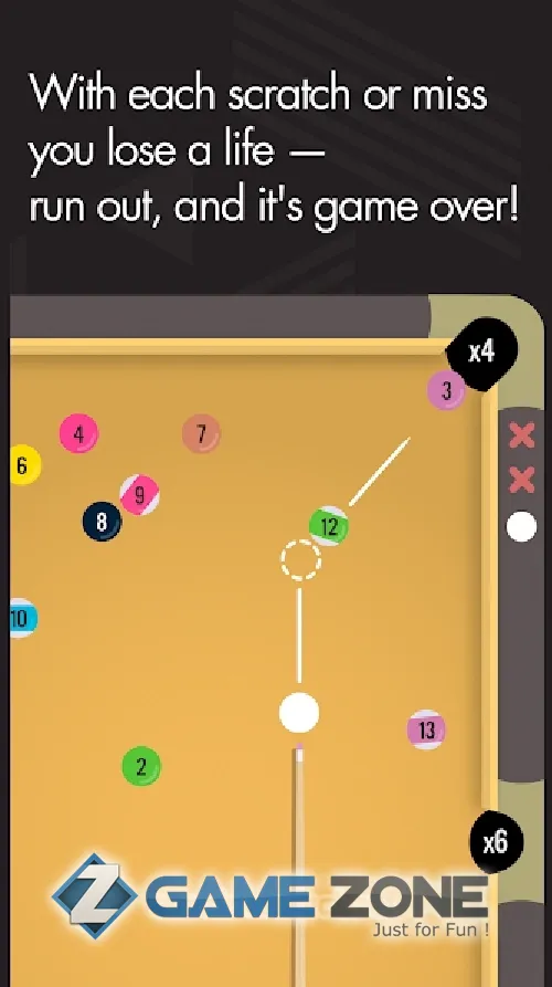 صورة من لعبة Pocket Run Pool